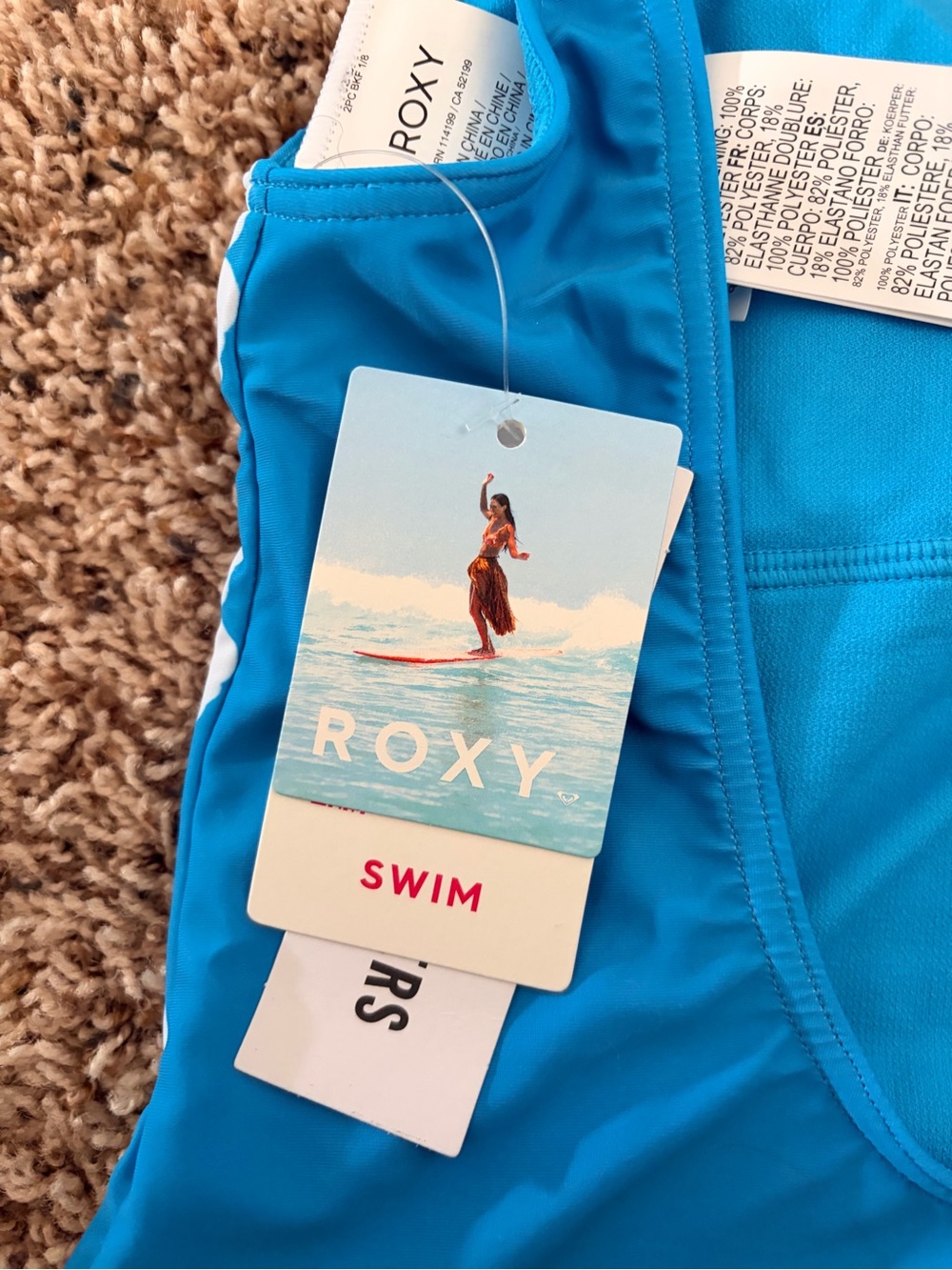 NWT UO Exclusive Roxy Hibiscus One Piece - Picture 3 of 6